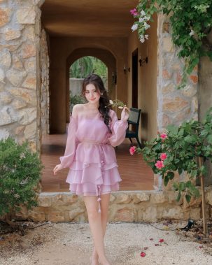 Chân váy ngắn Bloom skirt